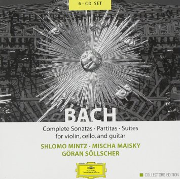 Cover: Bach Complete Sonatas Partitas Suites for Violin, Cello Guitar (Deutche Grammophon, 2004)