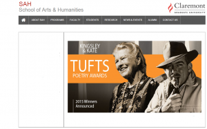 Kingsley - Kate Tufts Poetry Reading - screenshot via Claremont Graduate University